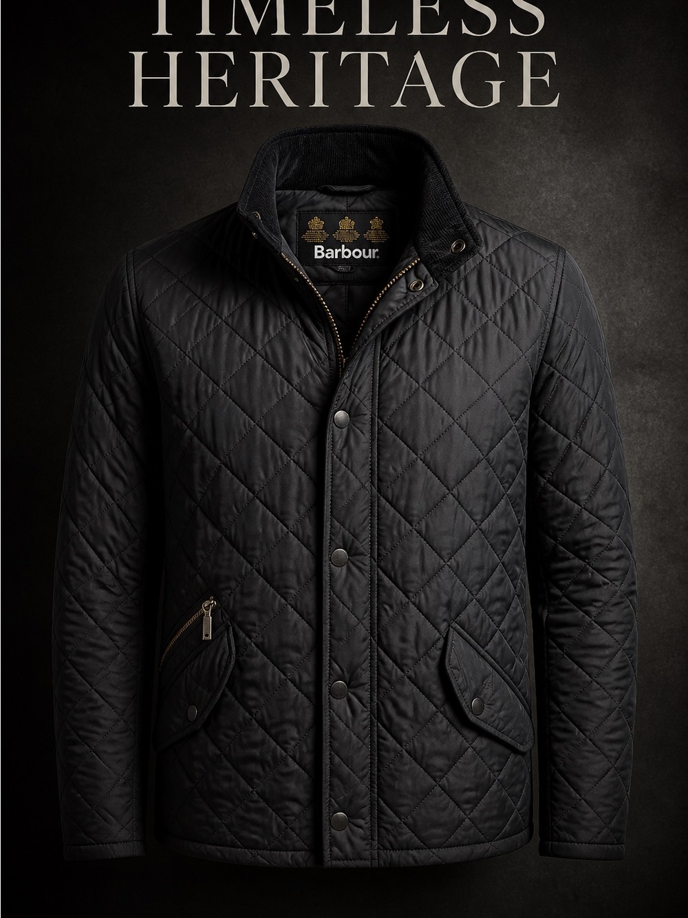 Barbour Women’s Quilted Black Jacket